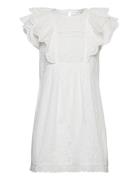 Mimi Dress Kort Kjole White Fabienne Chapot