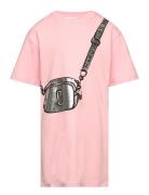 Short Sleeved Dress Dresses & Skirts Dresses Casual Dresses Short-sleeved Casual Dresses Pink Little Marc Jacobs