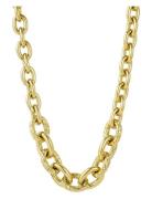Ridge Mix Chunky Necklace Accessories Jewellery Necklaces Chain Necklaces Gold Bud To Rose