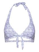 Monte Carlo Bikini Top Swimwear Bikinis Bikini Tops Bandeau Bikinitops Blue Missya