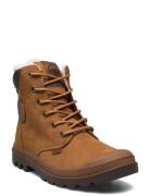 Pampa Sport Cuff Wps Shoes Boots Ankle Boots Laced Boots Brown Palladium