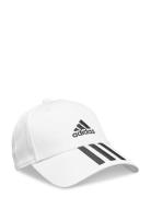 Baseball 3-Stripes Twill Cap Accessories Headwear Caps White Adidas Performance