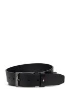 Layton Leather 3.5 Accessories Belts Classic Belts Black Tommy Hilfiger