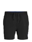 Jpstfiji Jjswim Solid Ly Sn Badeshorts Black Jack & J S