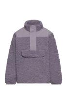 Pile Anorak Ruko Outerwear Fleece Outerwear Fleece Jackets Purple Wheat