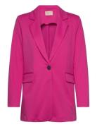 Fqnanni-Ja-Fashion-Struc Blazers Single Breasted Blazers Pink FREE/QUENT