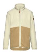 Fleece Jacket Recycled Outerwear Fleece Outerwear Fleece Jackets Beige Mikk-line