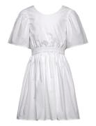 Cally Dresses & Skirts Dresses Casual Dresses Short-sleeved Casual Dresses White Molo