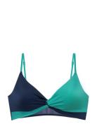 Aravina Bikini_Top Swimwear Bikinis Bikini Tops Triangle Bikinitops Navy Dorina