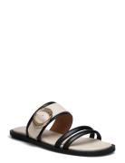 Sandals Flade Sandaler Cream Billi Bi