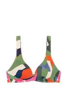 Summer Expression P 02 Pt Swimwear Bikinis Bikini Tops Triangle Bikinitops Khaki Green Triumph