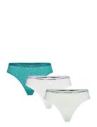 3 Pack Brazilian  Lingerie Panties Brazilian Panties Green Calvin Klein