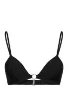 Triangle Moulded Cup Swimwear Bikinis Bikini Tops Triangle Bikinitops Black Calvin Klein