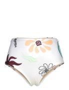 Holiday Hi Waist Cheeky Pant Swimwear Bikinis Bikini Bottoms High Waist Bikinis White Rip Curl