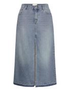 99 Maxi Skirt Lula Lang Nederdel Blue ABRAND