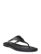 Daniella Flat Thong Flade Sandaler Black Michael Kors