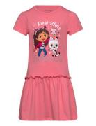 Dress Ss Dresses & Skirts Dresses Casual Dresses Short-sleeved Casual Dresses Pink Minymo