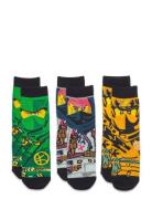 Lwaris 309 - 3-Pack Socks Sokker Strømper Multi/patterned LEGO Kidswear