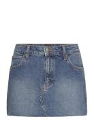 Mini Skirt Kort Nederdel Blue Lee Jeans