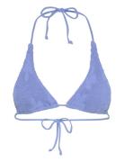 Sofie Tri Swimwear Bikinis Bikini Tops Triangle Bikinitops Blue Bond-Eye