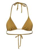 Strappy Triangle Bikini Top Swimwear Bikinis Bikini Tops Triangle Bikinitops Khaki Green Understatement Underwear