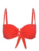 Bandeau Bikini Top Swimwear Bikinis Bikini Tops Bandeau Bikinitops Orange Understatement Underwear