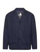 Edison Blazer - Dark Navy Suits & Blazers Blazers Single Breasted Blazers Navy Edwin