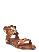 Nalasw Sandal Flade Sandaler Brown Sofie Schnoor