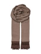 Fran Cowea Scarf Accessories Scarves Lightweight Scarves Brown Becksöndergaard