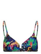 Jungle Top Swimwear Bikinis Bikini Tops Triangle Bikinitops Multi/patterned Desigual