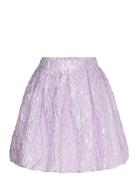 Petalcras Skirt Kort Nederdel Purple Cras