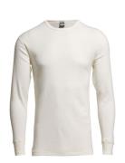 Jbs T-Shirt Long Sleeve Wool Tops T-Langærmet Skjorte White JBS