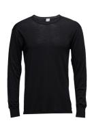 Jbs T-Shirt Long Sleeve Wool Tops T-Langærmet Skjorte Black JBS