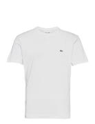 Tee-Shirt&Turtle Neck Tops T-Kortærmet Skjorte White Lacoste