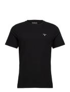 Barbour Ess Sports Tee Designers T-Kortærmet Skjorte Black Barbour