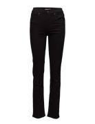 724 High Rise Straight Night I Bottoms Jeans Straight-regular Black LEVI´S Women