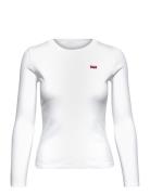 Ls Baby Tee White + Tops T-shirts & Tops Long-sleeved White LEVI´S Women
