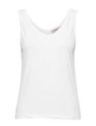 Slcolumbine Tank Top Tops T-shirts & Tops Sleeveless White Soaked In Luxury