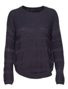 Onlcaviar L/S Pullover Knt Tops Knitwear Jumpers Navy ONLY