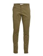 Joe Stretched Twill Chino - Gots/Ve Bottoms Trousers Chinos Knowledge Cotton Apparel