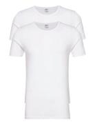 Jbs 2-Pack T-Shirt O-Neck Gots Tops T-Kortærmet Skjorte White JBS