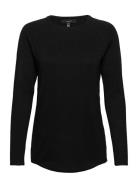 Vmnellie Glory Ls Long Blouse Ga Noos Tops Knitwear Jumpers Black Vero Moda