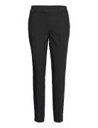 Slfrita Mw Slim Pant Black B Noos Bottoms Trousers Suitpants Black Selected Femme