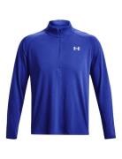 Ua Streaker Half Zip Sport Sweatshirts & Hoodies Sweatshirts Blue Under Armour