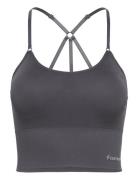 Power Seamless Top Sport Bras & Tops Sports Bras - All Grey Famme