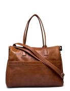 Anouk Brief 13" Bags Small Shoulder Bags-crossbody Bags Brown Still Nordic