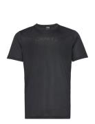 Core Essence Ss Mesh Tee M Sport T-Kortærmet Skjorte Black Craft