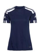 Squadra 21 Jersey Women Sport T-shirts & Tops Short-sleeved Navy Adidas Performance
