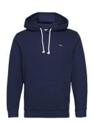 The Original Hm Hoodie Navy Bl Tops Sweatshirts & Hoodies Hoodies Navy LEVI´S Men