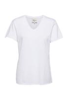 08 The Vtee Tops T-shirts & Tops Short-sleeved White My Essential Wardrobe